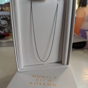 Monica Rich Kosann | Black Stainless Steel Chain